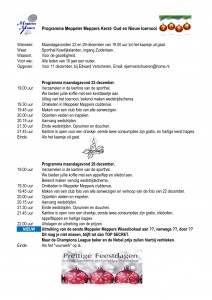 2014-09-01 Seizoen 2014-2015 Diversen