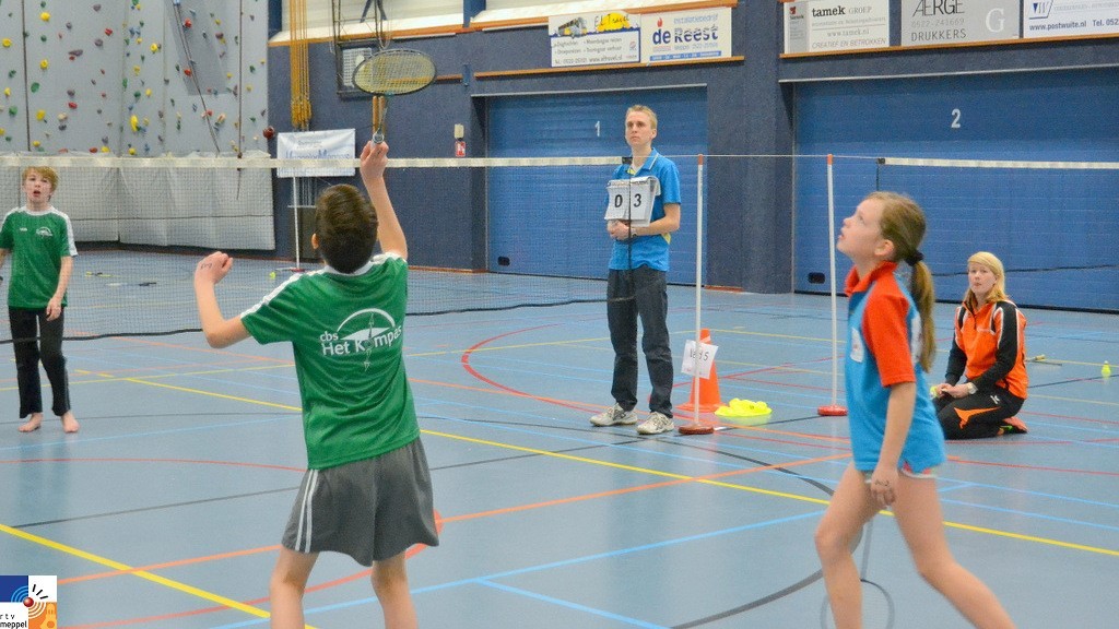 2016-03-03 Schoolbadminton toernooi