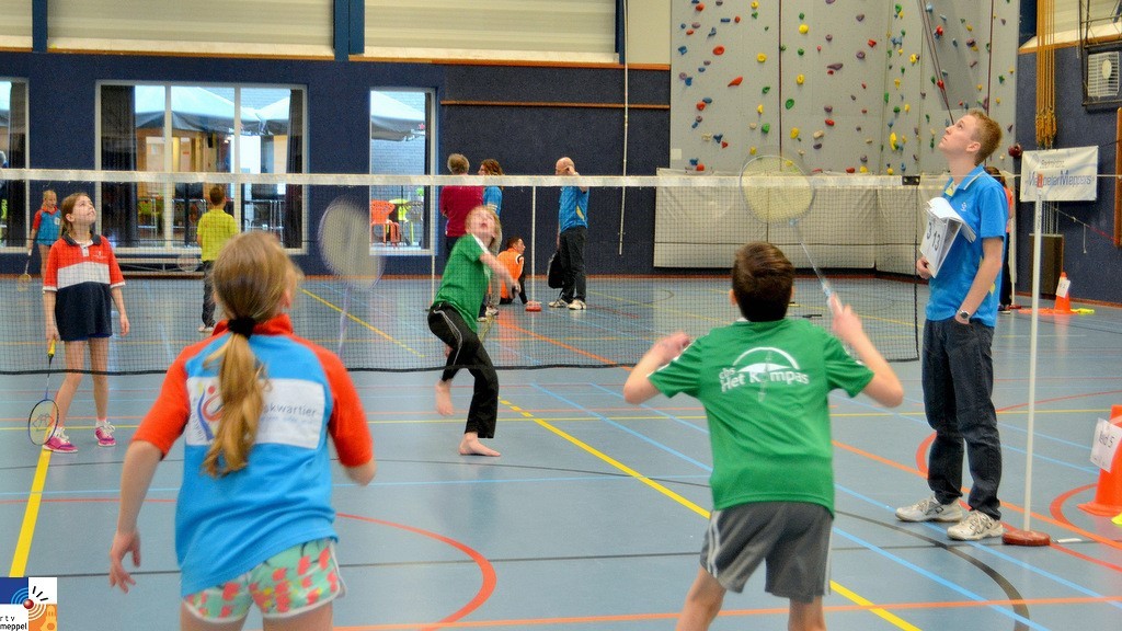 2016-03-03 Schoolbadminton toernooi