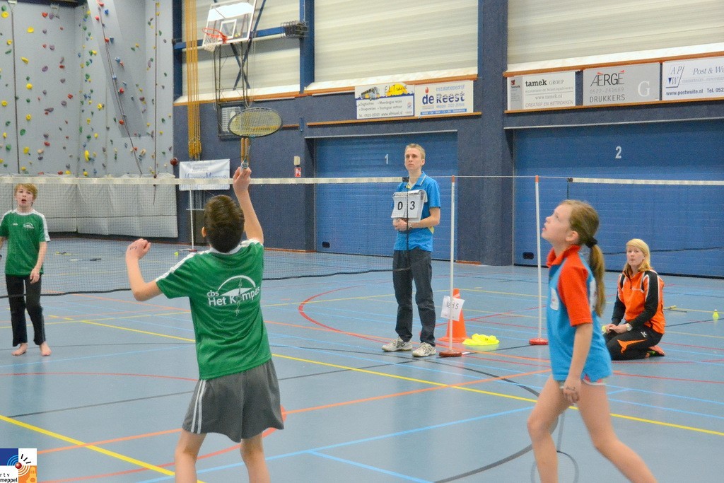 2016-03-03 Schoolbadminton toernooi