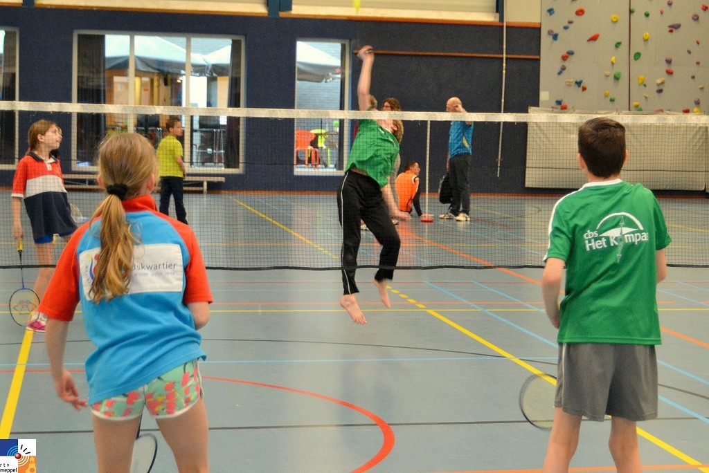 2016-03-03 Schoolbadminton toernooi