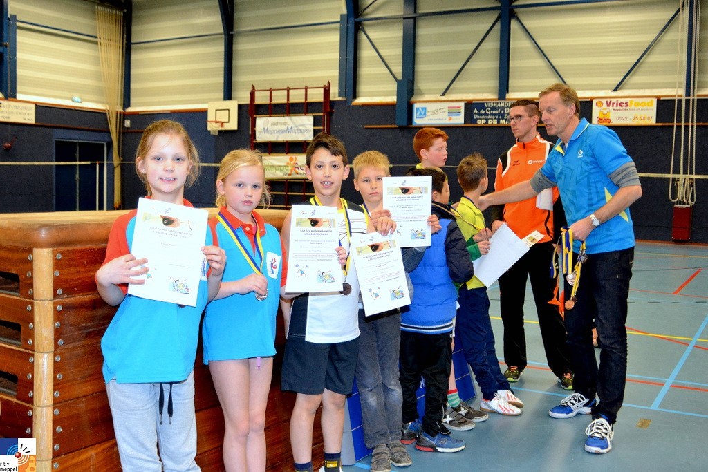 2016-03-03 Schoolbadminton toernooi