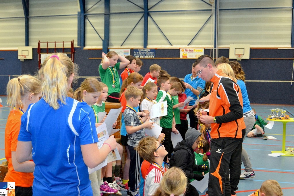 2016-03-03 Schoolbadminton toernooi