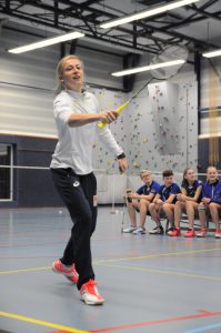 2016-12-09 Selena Piek geeft clinic