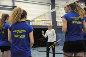 2016-12-09 Selena Piek geeft clinic