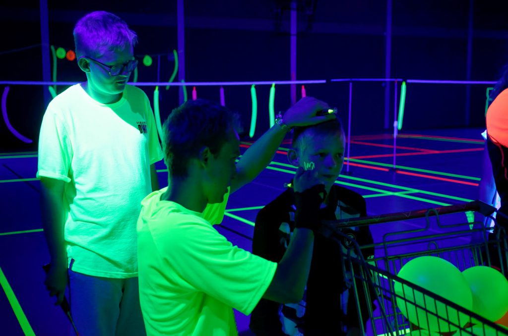 2018-06-21 Blacklight Badminton