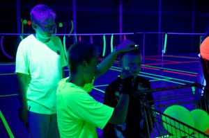 2018-06-21 Blacklight Badminton