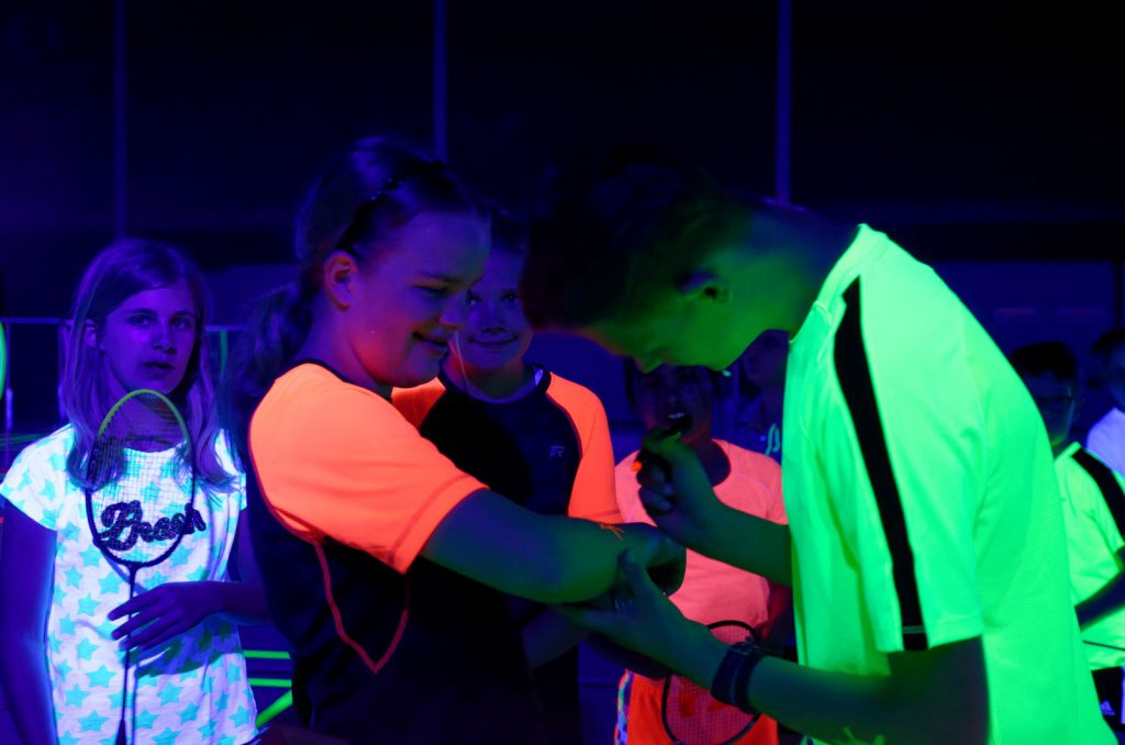 2018-06-21 Blacklight Badminton