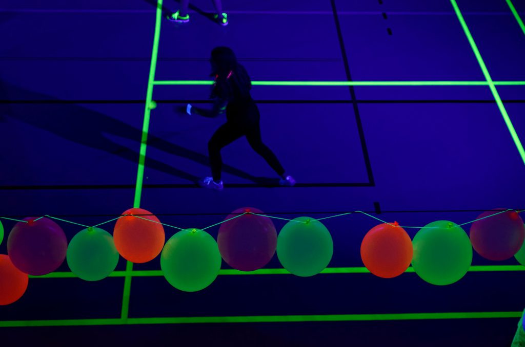 2018-06-21 Blacklight Badminton