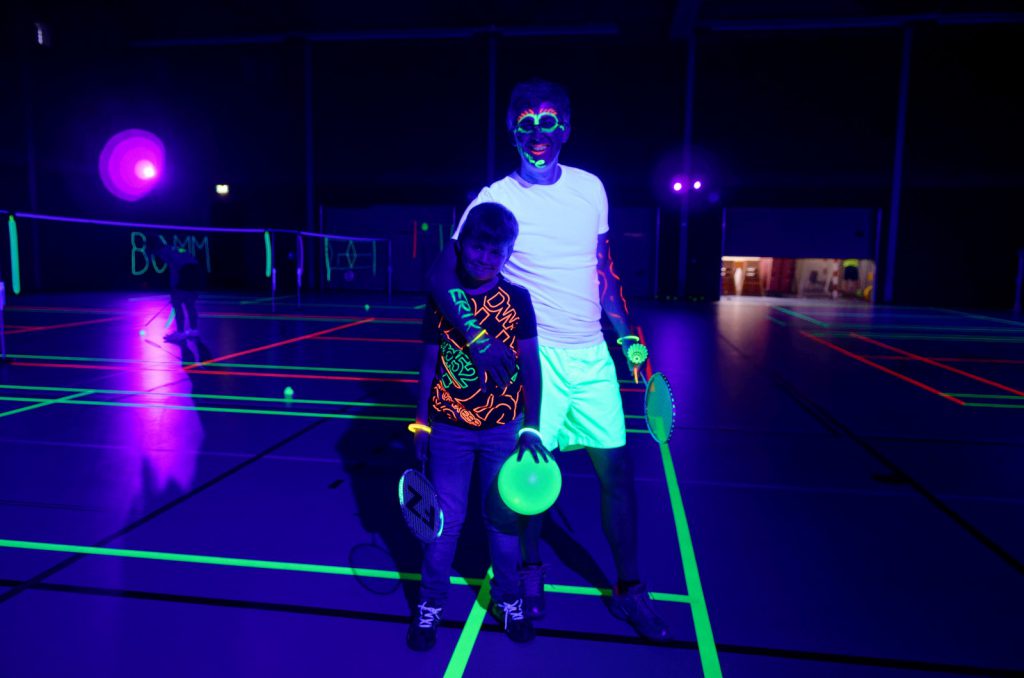 2018-06-21 Blacklight Badminton