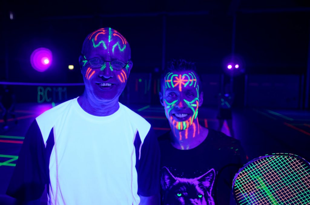2018-06-21 Blacklight Badminton