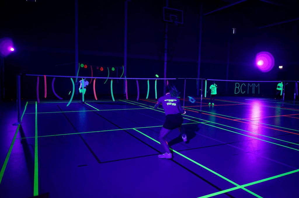 2018-06-21 Blacklight Badminton