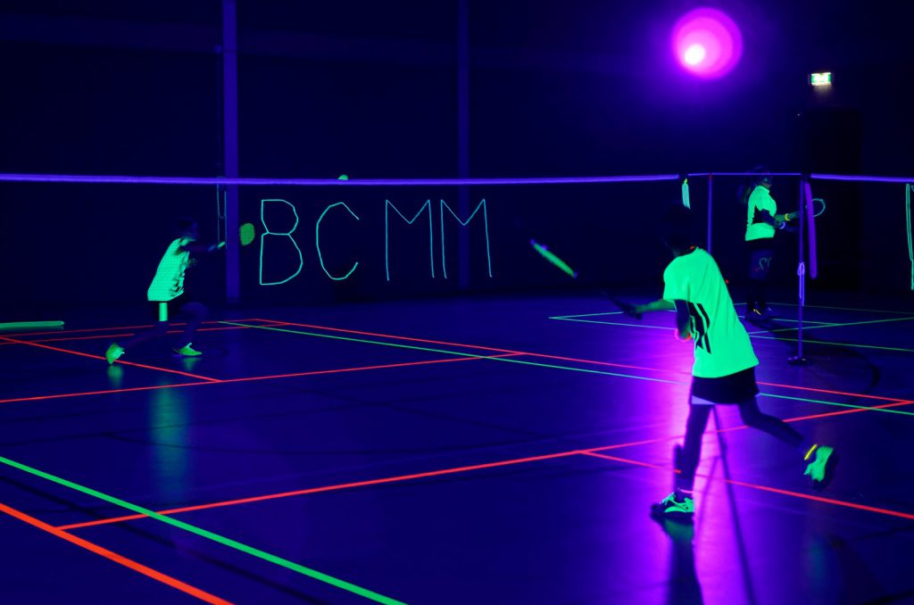 2018-06-21 Blacklight Badminton