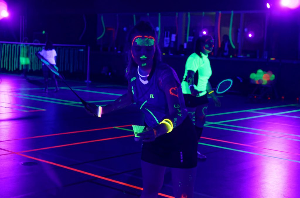 2018-06-21 Blacklight Badminton