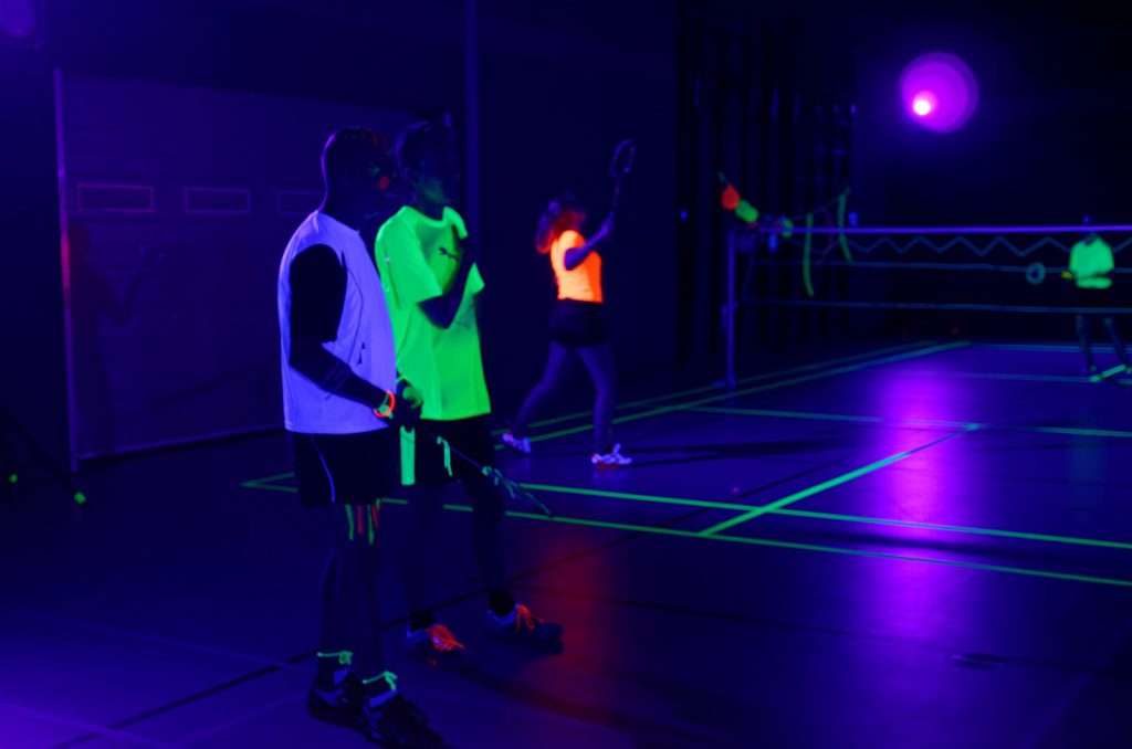 2018-06-21 Blacklight Badminton