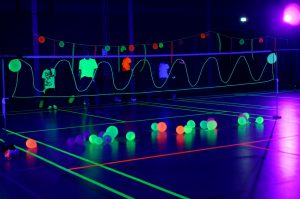 2018-06-21 Blacklight Badminton