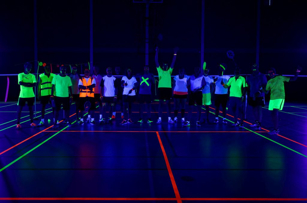 2018-06-21 Blacklight Badminton