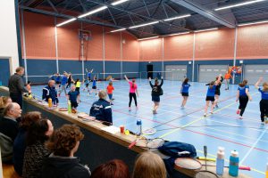 2020-03-12 Clinic Badminton Imke van der Aar