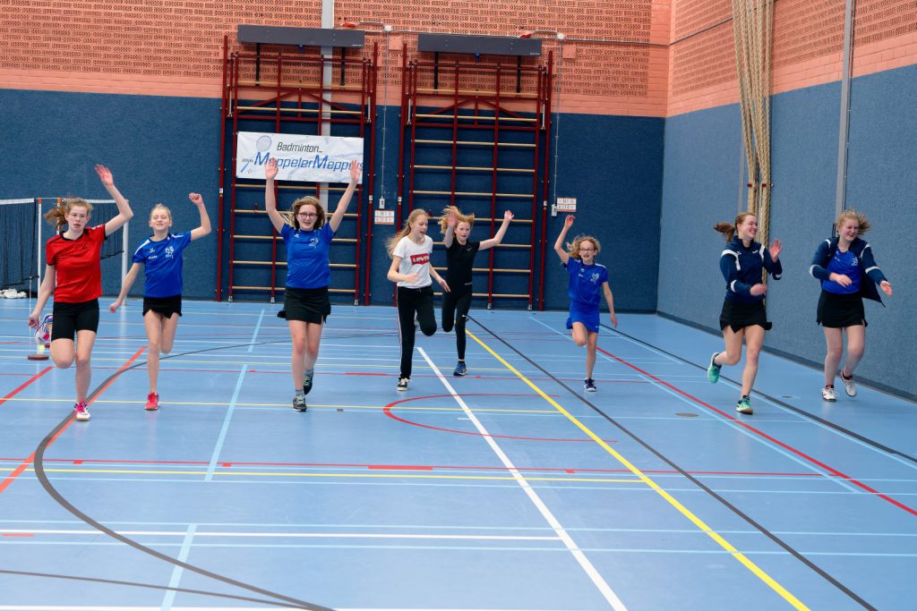2020-03-12 Clinic Badminton Imke van der Aar