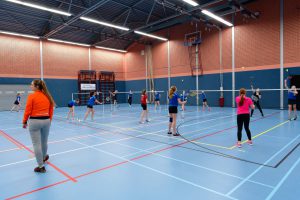 2020-03-12 Clinic Badminton Imke van der Aar