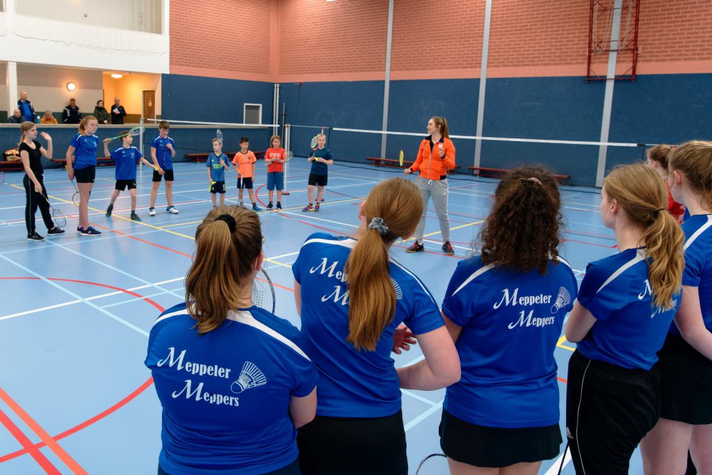 2020-03-12 Clinic Badminton Imke van der Aar