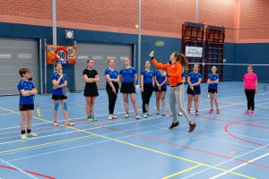 2020-03-12 Clinic Badminton Imke van der Aar