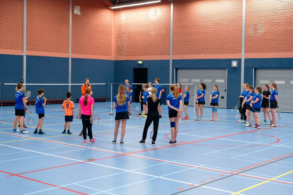 2020-03-12 Clinic Badminton Imke van der Aar