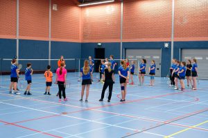 2020-03-12 Clinic Badminton Imke van der Aar