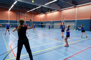 2020-03-12 Clinic Badminton Imke van der Aar