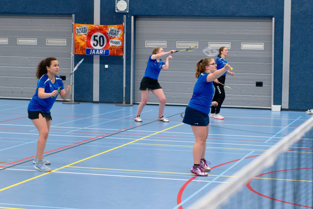 2020-03-12 Clinic Badminton Imke van der Aar