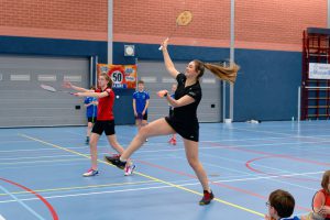 2020-03-12 Clinic Badminton Imke van der Aar