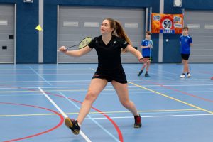 2020-03-12 Clinic Badminton Imke van der Aar