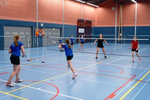 2020-03-12 Clinic Badminton Imke van der Aar