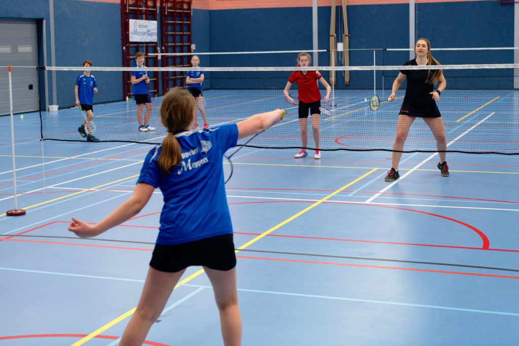 2020-03-12 Clinic Badminton Imke van der Aar