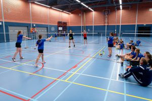 2020-03-12 Clinic Badminton Imke van der Aar