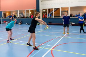 2020-03-12 Clinic Badminton Imke van der Aar