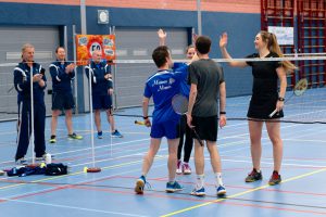 2020-03-12 Clinic Badminton Imke van der Aar