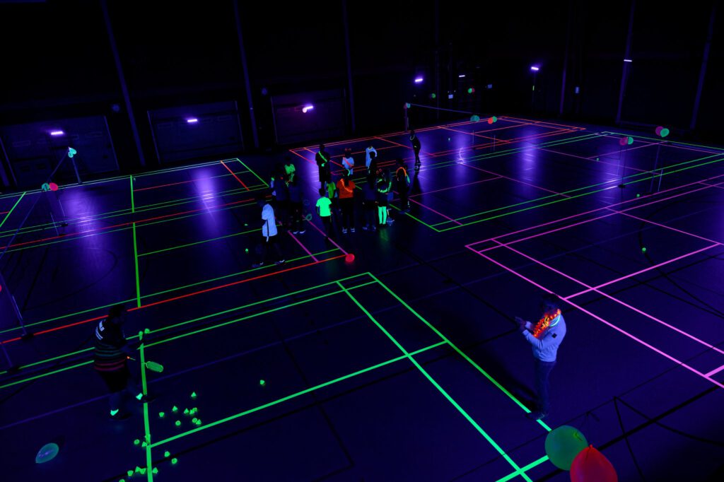 2024-03-21 Blacklight Badminton