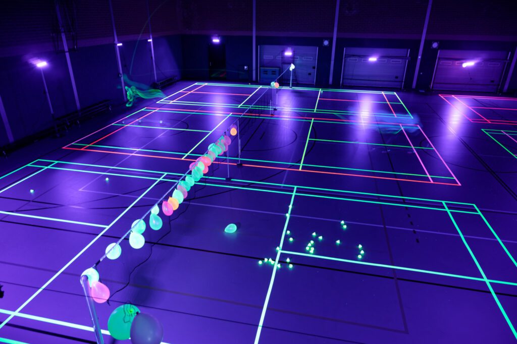 2024-03-21 Blacklight Badminton