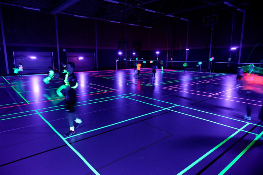 2024-03-21 Blacklight Badminton