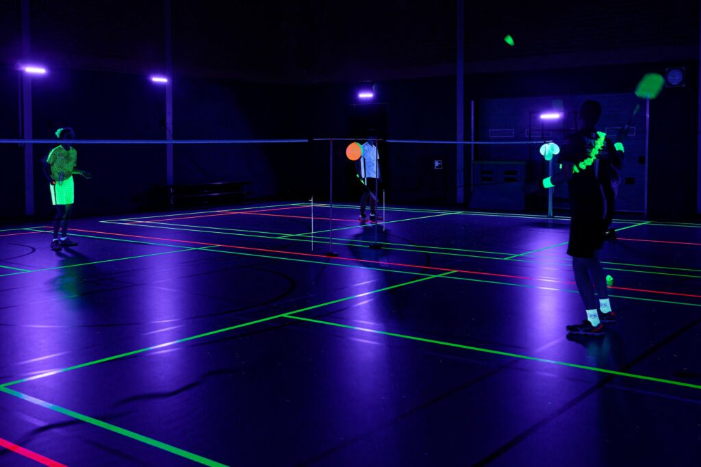 2024-03-21 Blacklight Badminton