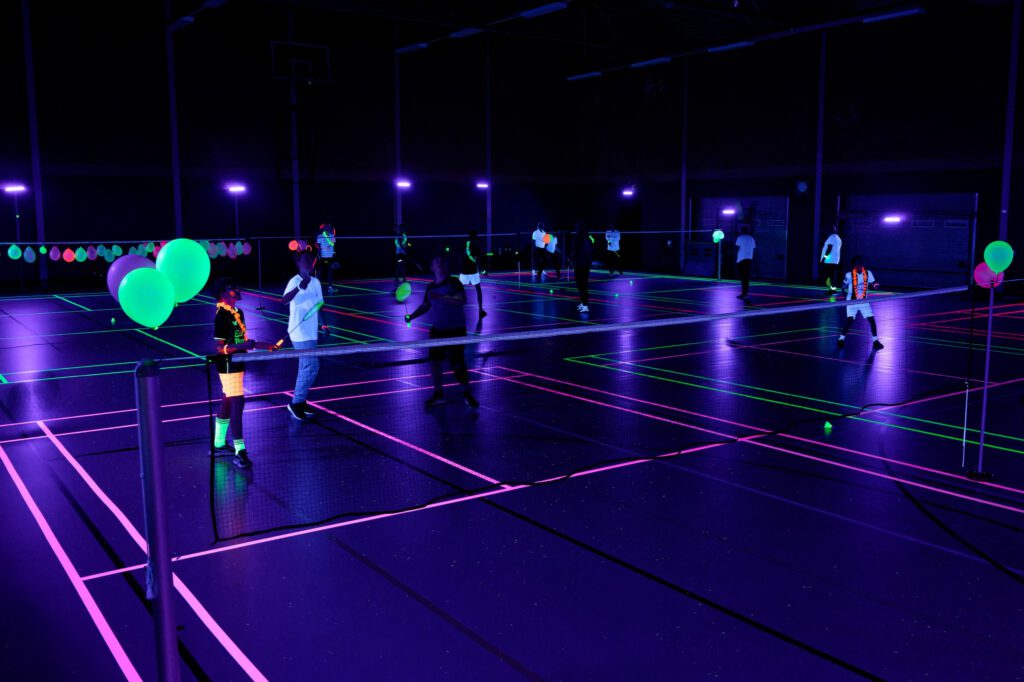 2024-03-21 Blacklight Badminton