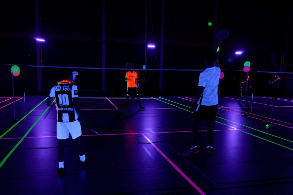 2024-03-21 Blacklight Badminton