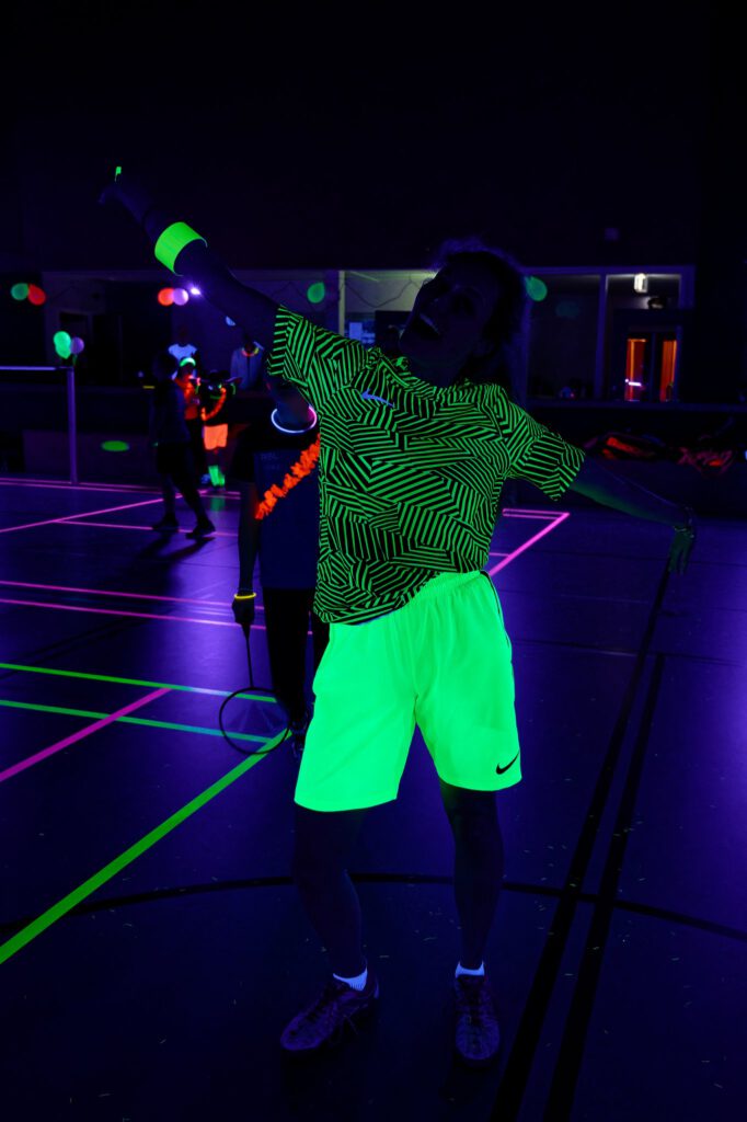 2024-03-21 Blacklight Badminton