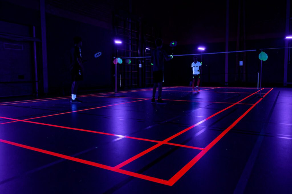 2024-03-21 Blacklight Badminton