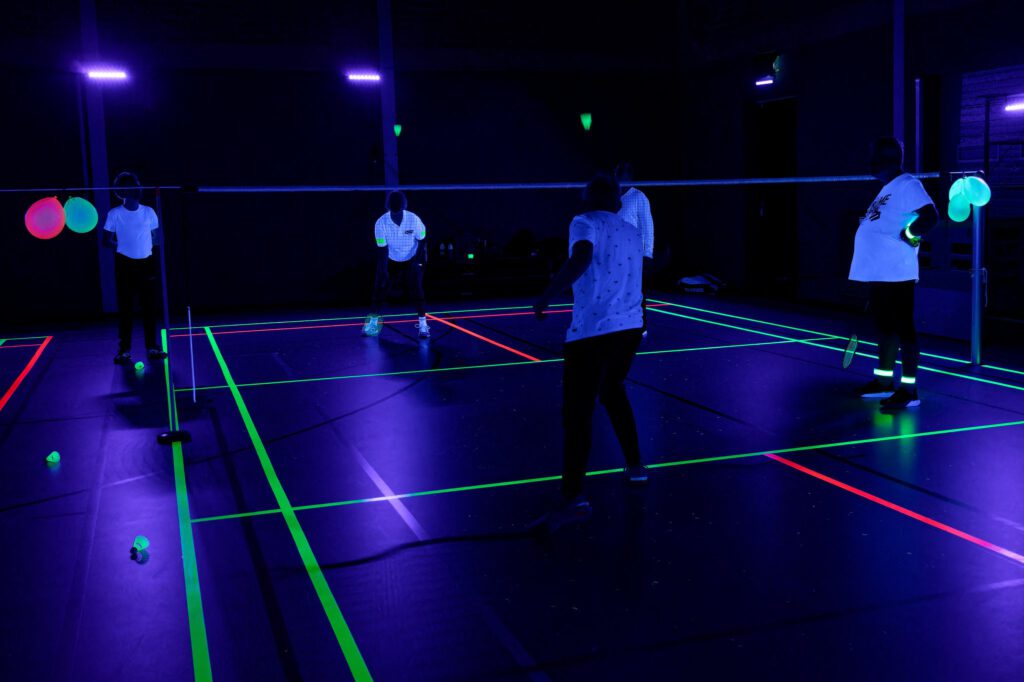 2024-03-21 Blacklight Badminton