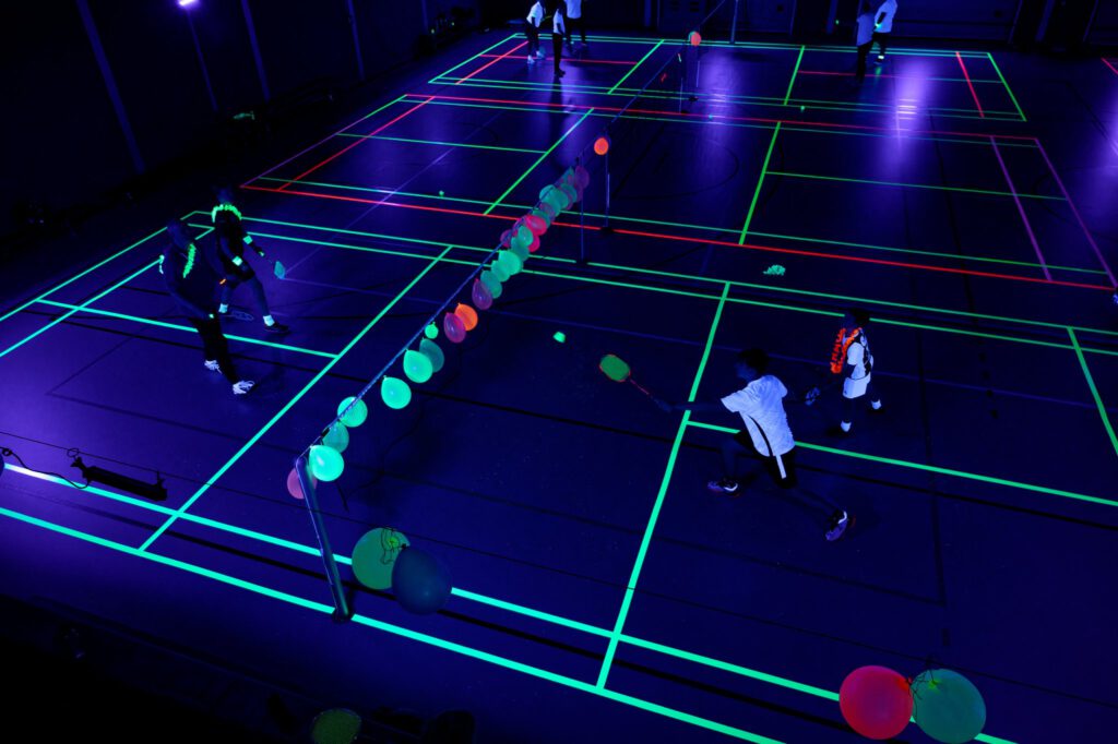2024-03-21 Blacklight Badminton