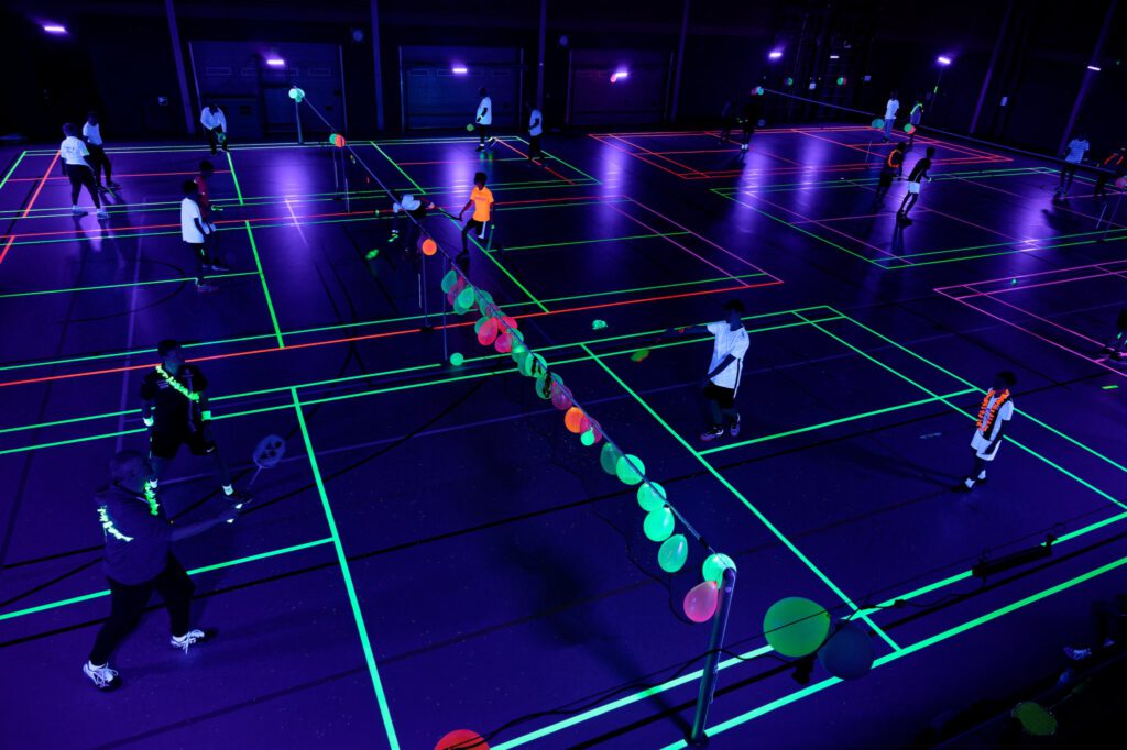 2024-03-21 Blacklight Badminton