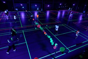 2024-03-21 Blacklight Badminton