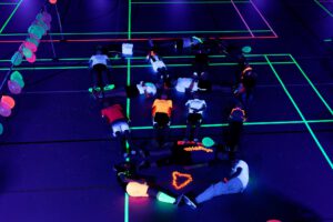 2024-03-21 Blacklight Badminton